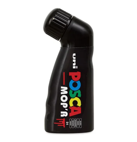 marqueur de peinture Uni Posca MOP'R PCM-22 noir.