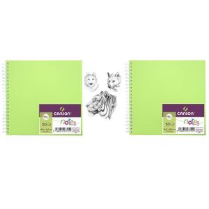 Taille carrée du carnet de croquis 120g