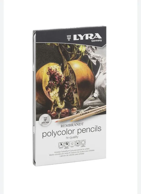 ensemble de crayons de couleur Lyra Rembrandt Polycolor,