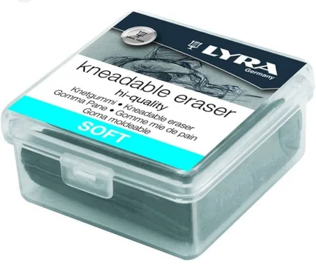 gommes à effacer malaxables (kneadable erasers) de la marque Lyra