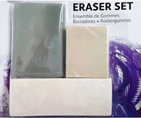 Set de 3 Gommes Simply de la marque Daler Rowney.