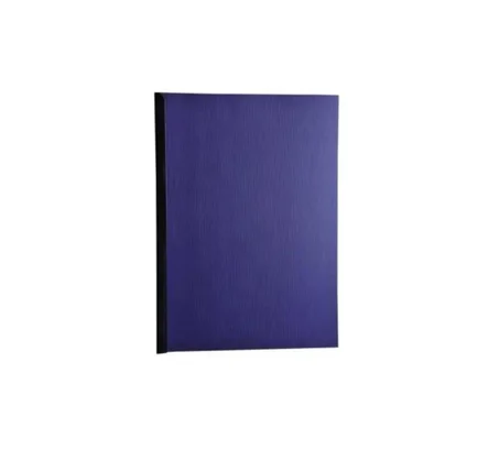 porte-documents ou une chemise de présentation bleue