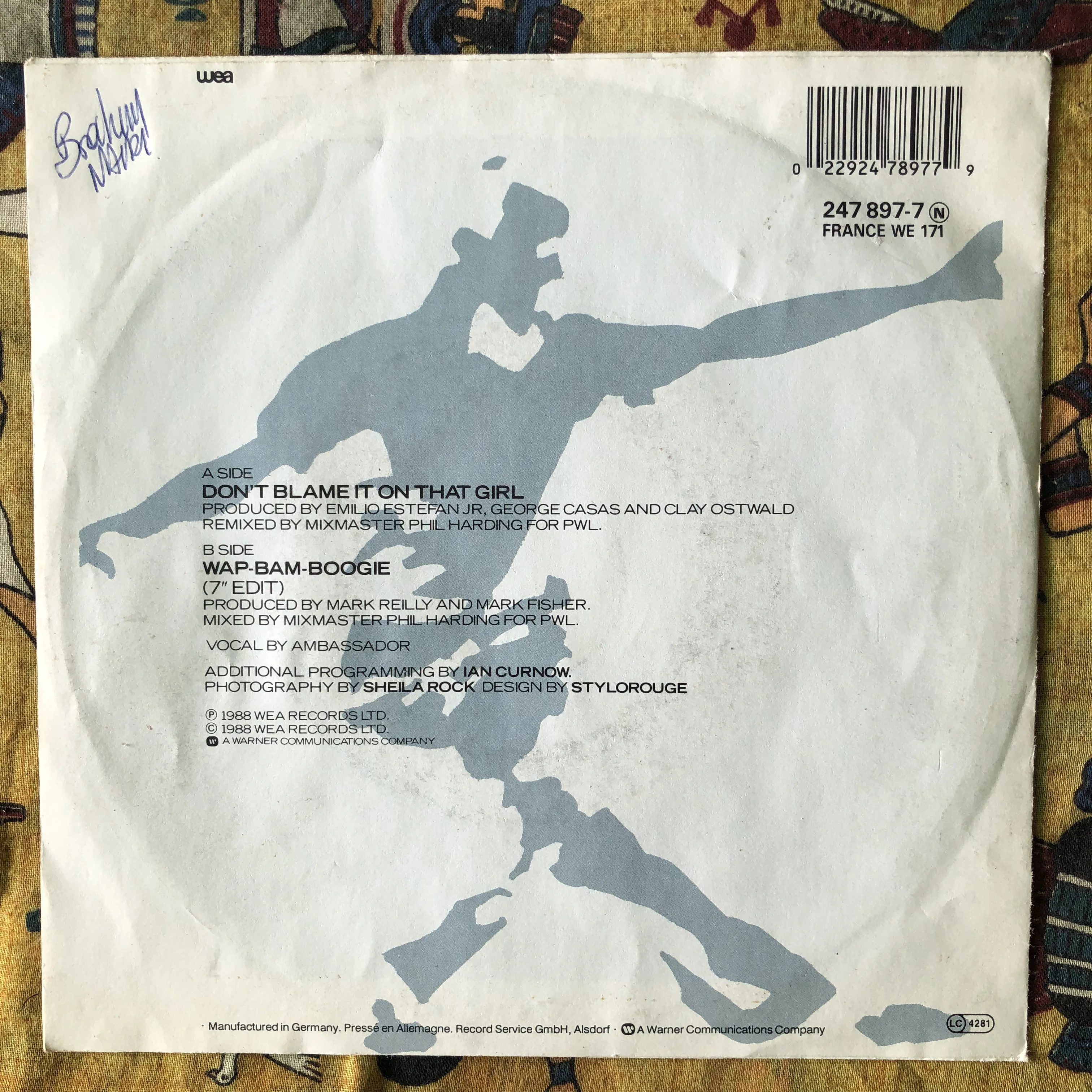 Matt Bianco – Don't Blame It On That Girl