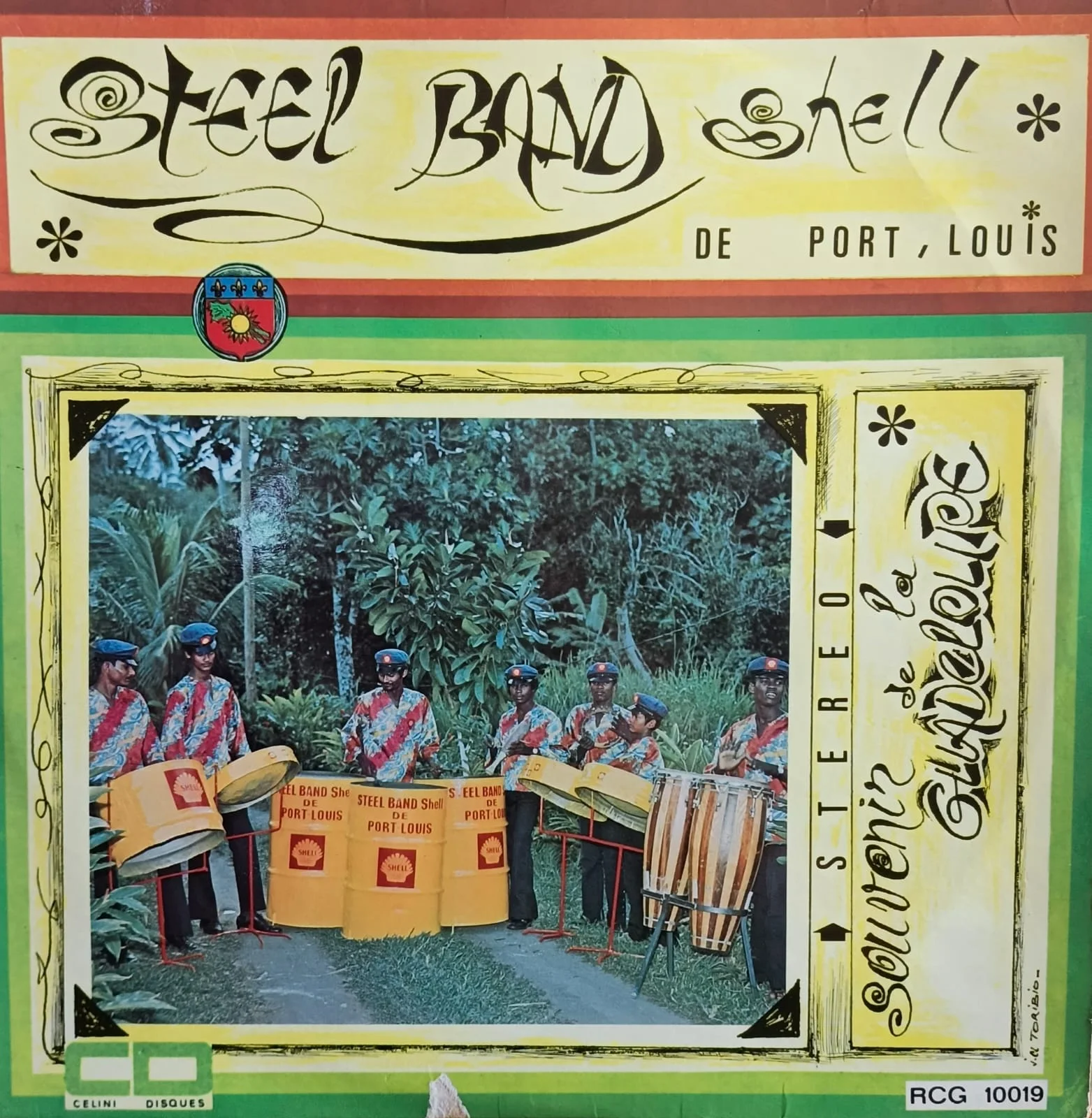 Steel Band Shell de Port-Luis    Souvenir De la Guadeloupe