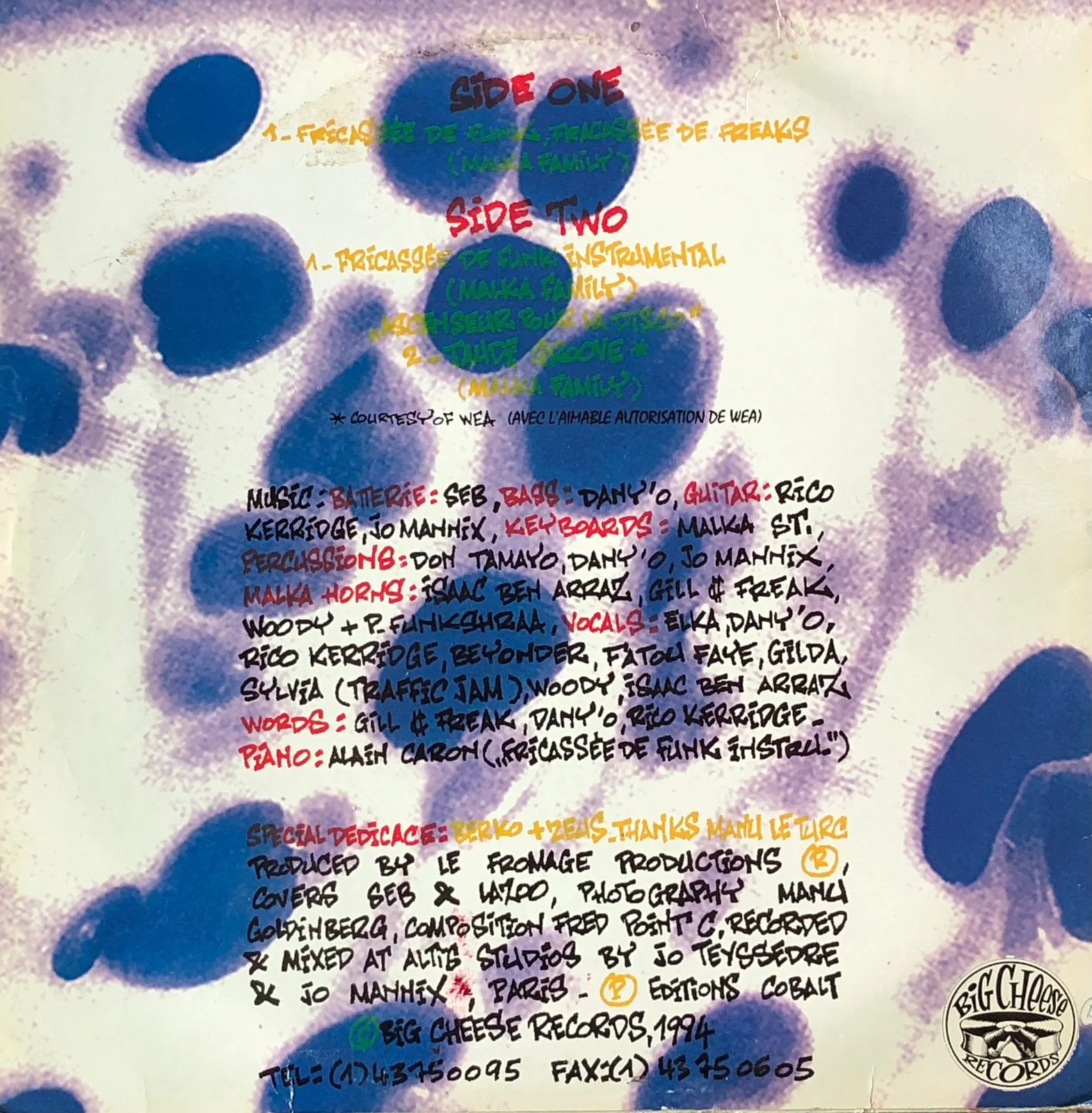 Malka Family – Fricassée 2 Funk, Fracassée 2 Freaks