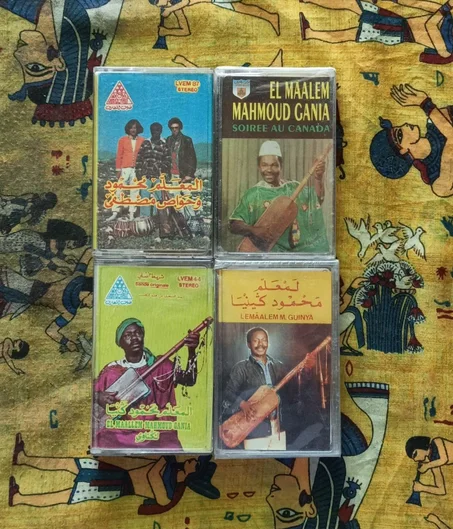 Pack  4 Cassette Maalem Mahmoud Guinya