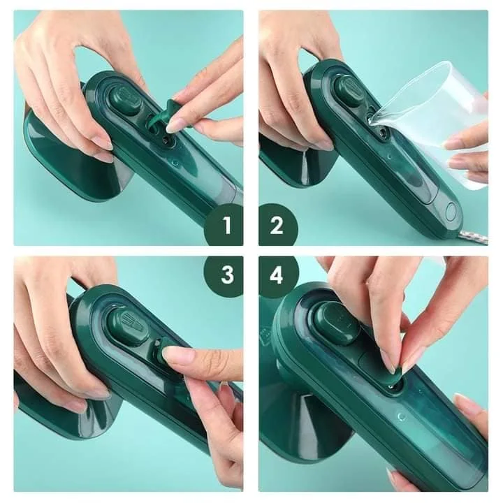 مكواة ملابس كهربائية محمولة للمنزل والسفر ، مكواة ملابس كهربائية صغيرة ، تسخين سريع ، 220 فولت