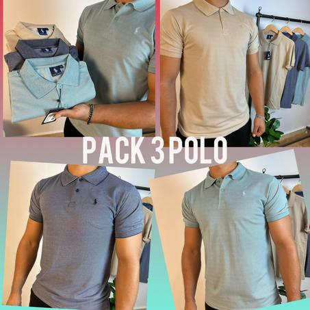 Pack 3 Polo ( bonne qualité )