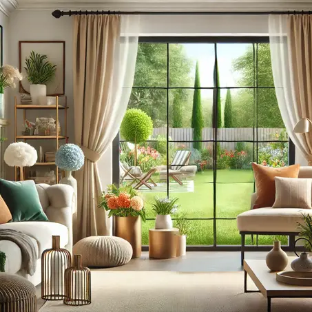 المنزل والحديقة