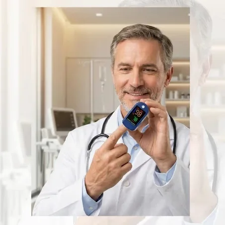 نقص الأكسجين ممكن يقتلك…الحل جهاز Pulse Oximeter!