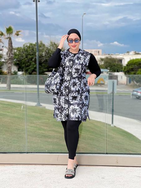 البوركيني الجديد جاكم! للمحجبات وغير المحجبات،   مستور، خفيف، ما كيتلصقش فالجسم