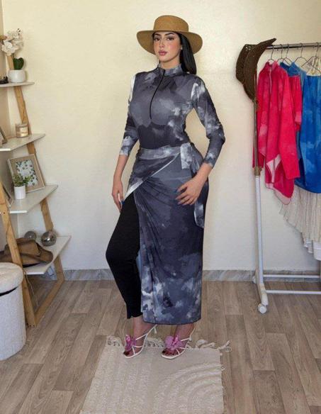 موديل 2025* الجديد 4 قطع، بحلّة كتحمق ومناسبة للمحجبات وغير المحجبات!