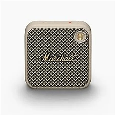 مكبر صوت محمول ويلين من مارشال - لون كريمي، بلوتوث
