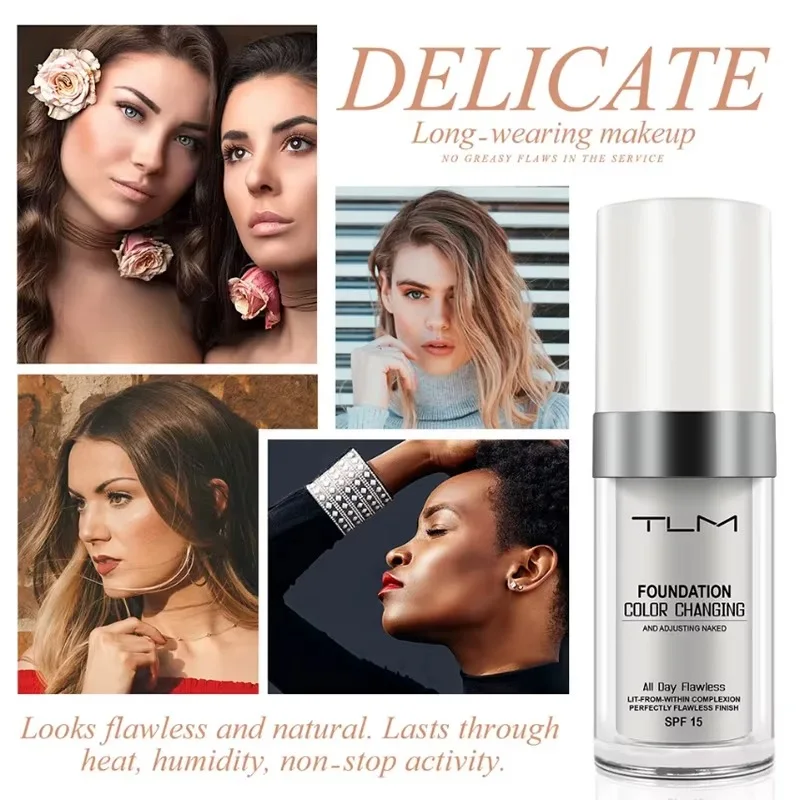 كريم أساس نباتي متغير اللون من تي إل إم