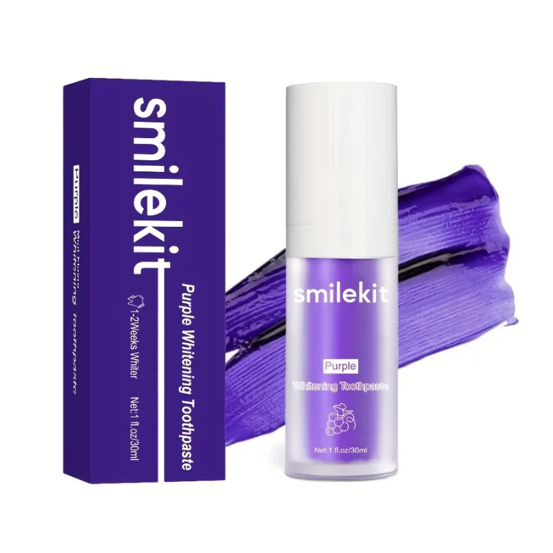 معجون أسنان تبييض بنكهة العنب