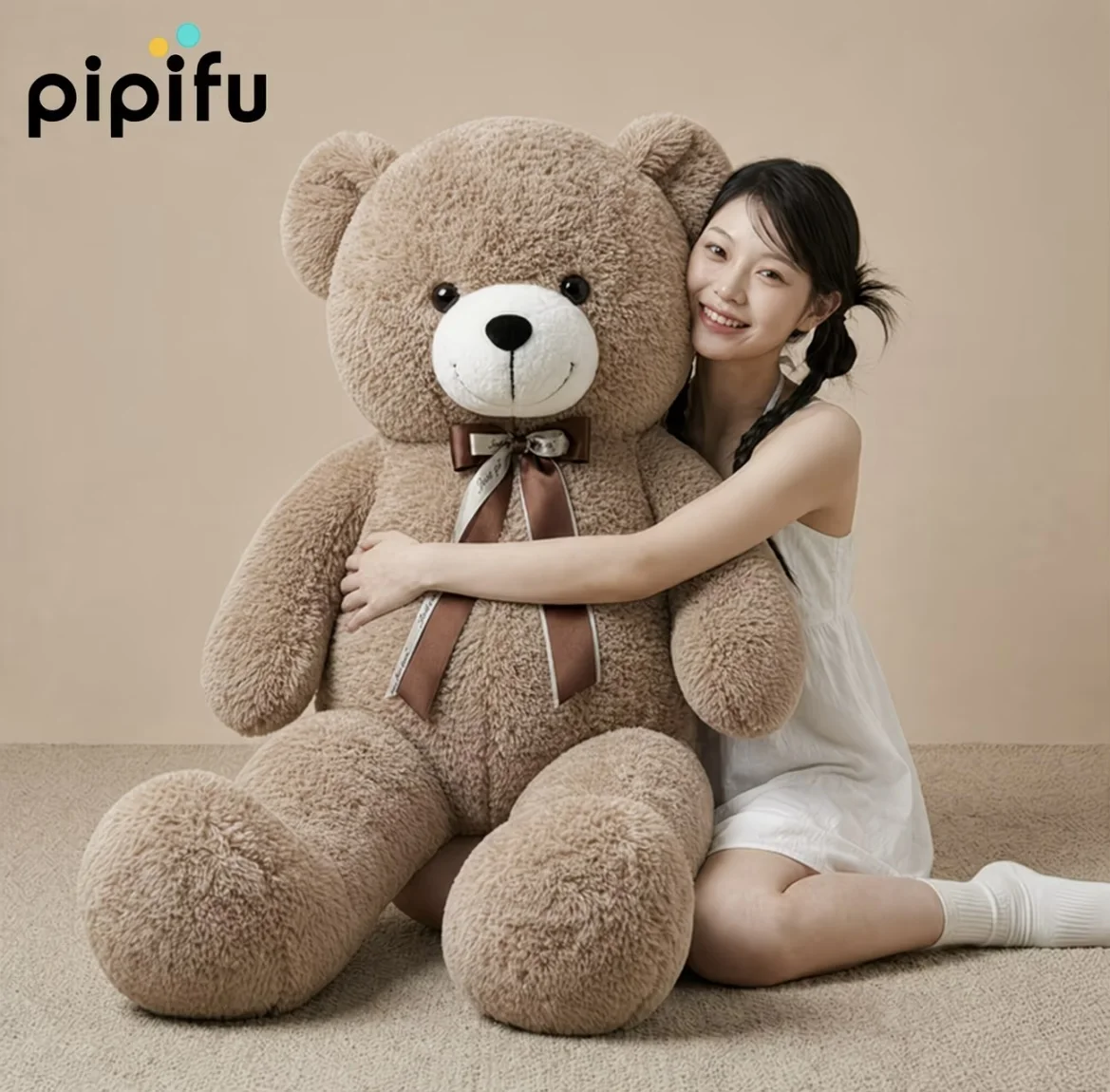 Peluche Ours Géant Pipifu – Douceur XXL