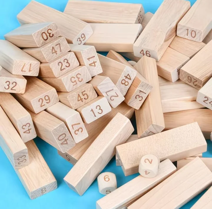 Jenga Tower Blocks