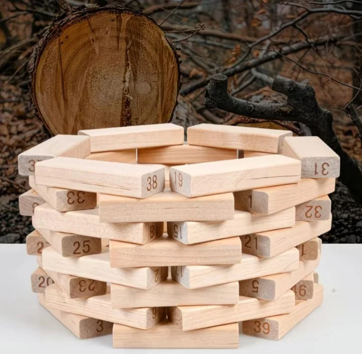 Jenga Tower Blocks