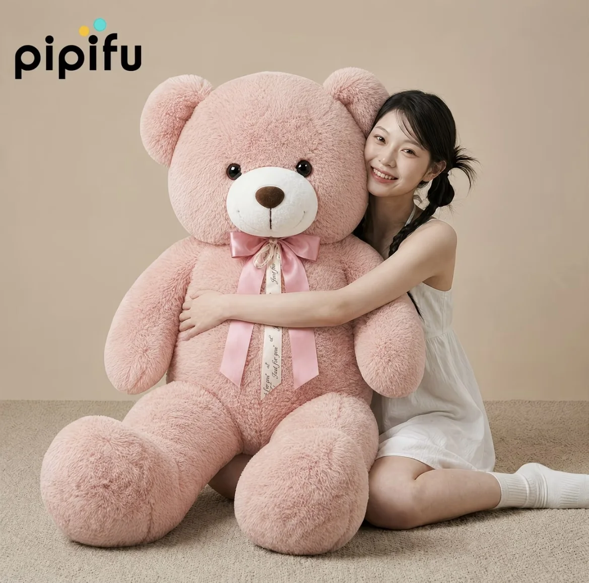 Peluche Ours Géant Pipifu – Douceur XXL