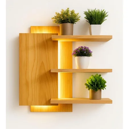 ديكور عصري بخشب راقي… الفخامة اللي كتحسّ بها قبل ما تشوفها 🤍