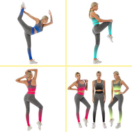 بدلة نسائية مرنة للرياضة واليوغا