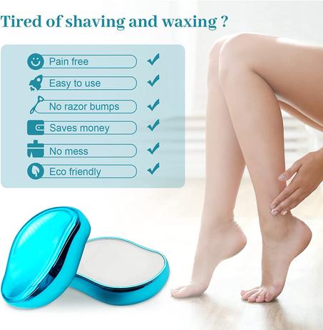 أداة إزالة الشعر الكريستالية