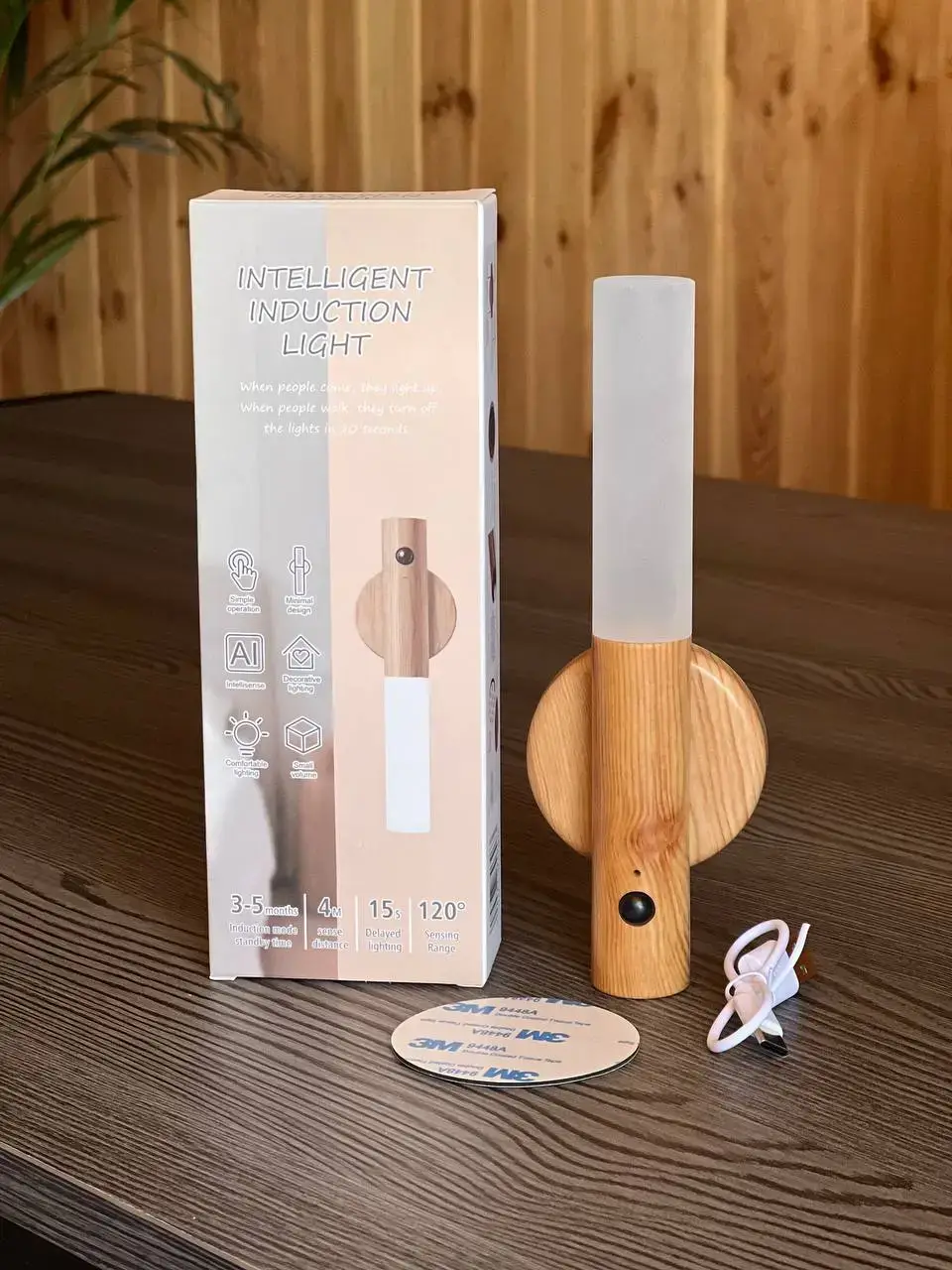 مصباح جداري لاسلكي قابل لإعادة الشحن 3 في 1 – مغناطيسي وقابل للإزالة ✨💡إضاءة عملية بتصميم ذكي