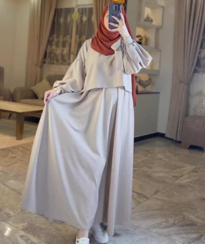 طقم كريب ناعم بلمسة ملكية 👑