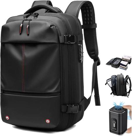 حقيبة ظهر بتقنية تفريغ الهواء