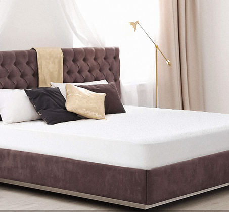 Protège Matelas Housse en Coton Imperméable et Anti-Taches
