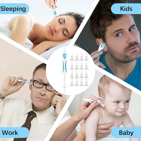 أدوات إزالة شمع الأذن بسهولة