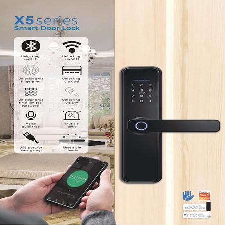 Serrure Intelligente Connectée – Sécurité & Confort (Sans Caméra)