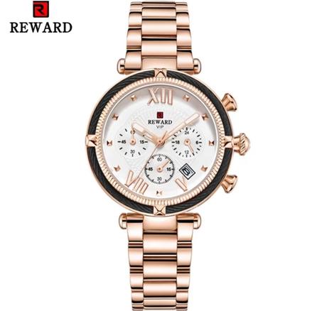 Montre REWARD femme jaune 2