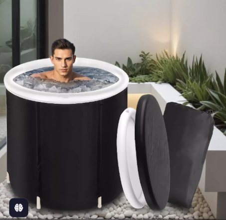 حوض استحمام قابل للطي للحمام الجليدي