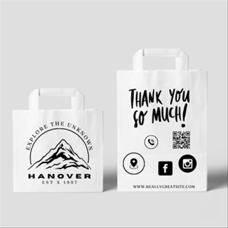 كيس طباعة وكيس عادي