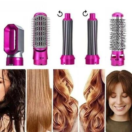 Brosses à cheveux Outils et appareils coiffants 5 in 1 Airflow Curler La Révolution de Votre Routine Capillaire