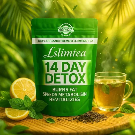 شاي اخضر ديتوكس لحرق الدهون والتخسيس