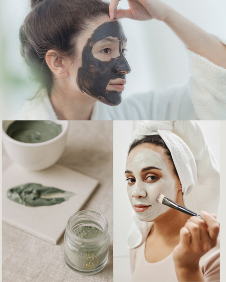 Masque à l'argile/charbon de bois