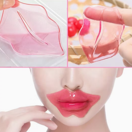 Masque Naturel pour Lèvres Rosées