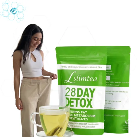 Slimtea  طبيعي100% شاي التخسيس الاخضر