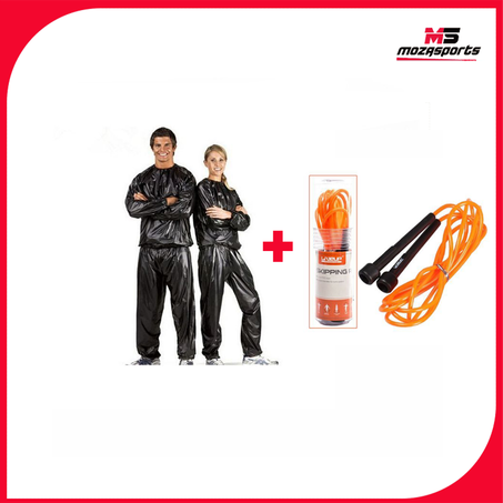 بدلة الساونا الحرارية  لإنقاص الوزن ( مع حبل هدية 🎁 )