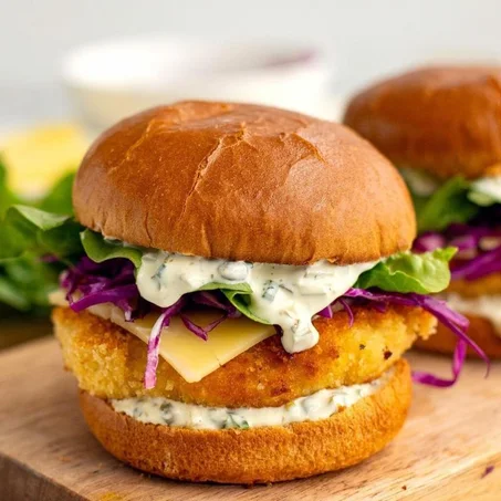 Fish Burger Crispy
