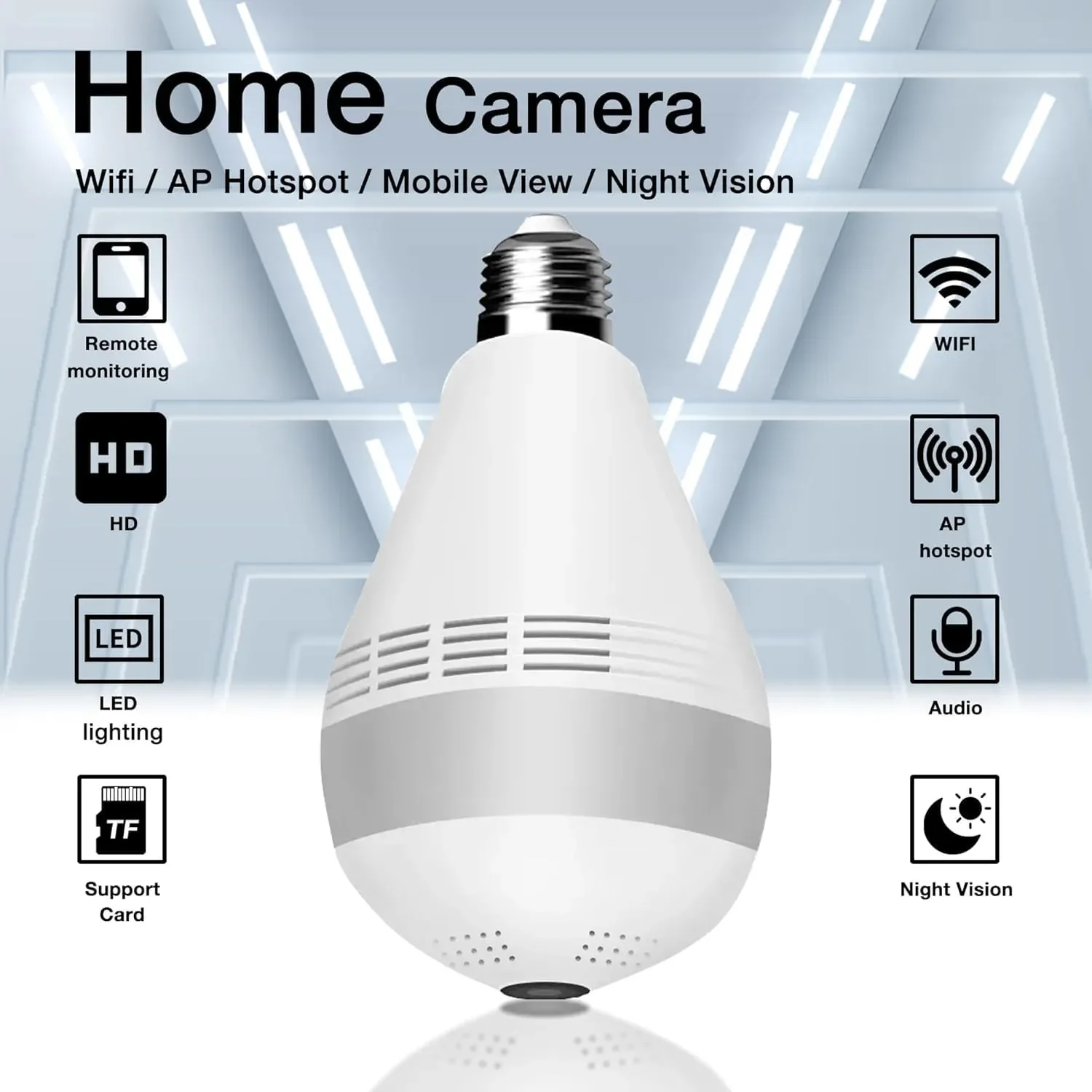 🚨 Don’t Leave Your Home Unprotected – The Smart Bulb Camera That Catches Intruders Before They Act!