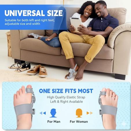 💥 Walk Without Pain, Regain Your Confidence & Straighten Your Toes Naturally! 🦶✨