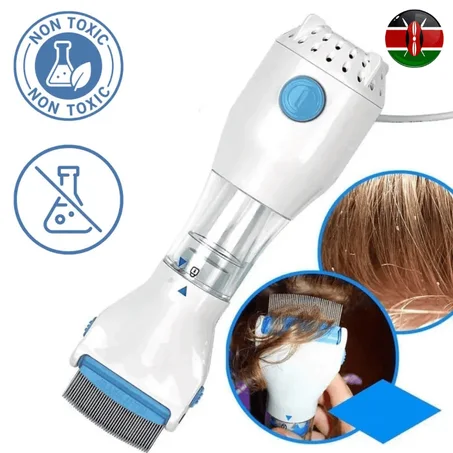 Say Goodbye to Lice Easily and Safely 🚫🐜: The Innovative Electric Comb for Family and Pet Care 👨‍👩‍👧‍👦
