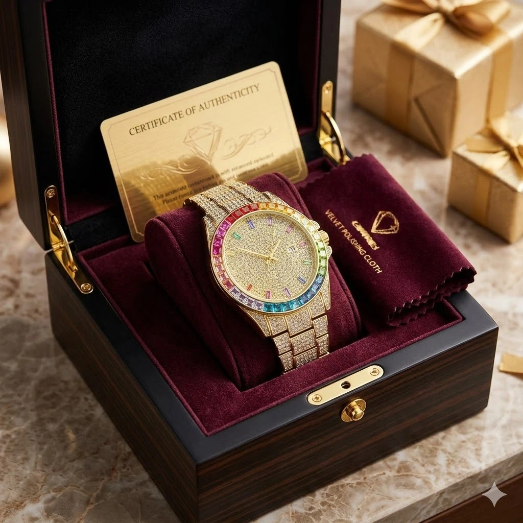 "Where Fine Jewelry Meets Timekeeping Perfection." ⏳💍