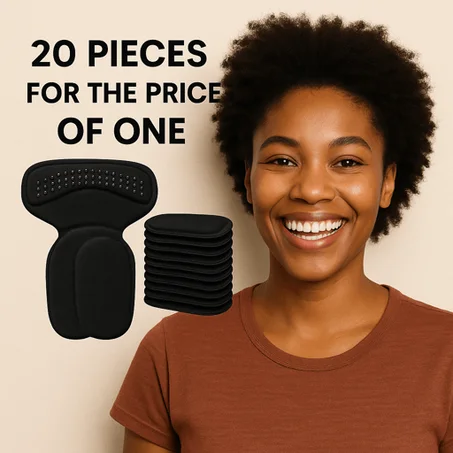 Say Goodbye to Pain and Blisters – 20-Piece Heel Grip Pads for Ultimate Comfort! 👠✨