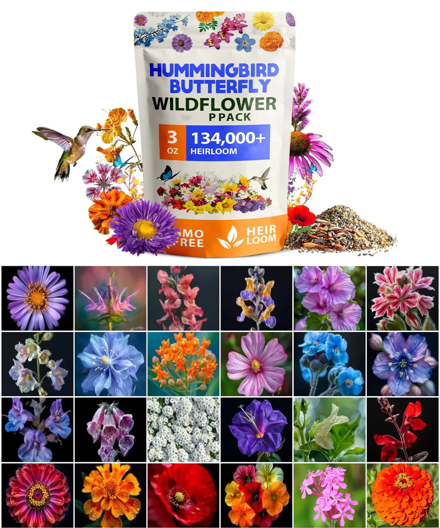 🌼 Transform Any Empty Yard into a Colorful Wildflower Garden