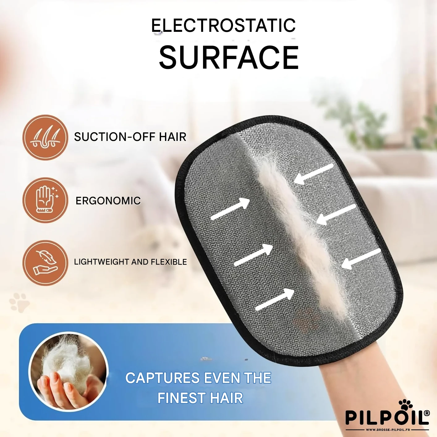 🐶 Pet Hair Remover Brush – The Smart Way to Remove Pet Hair from Your Home