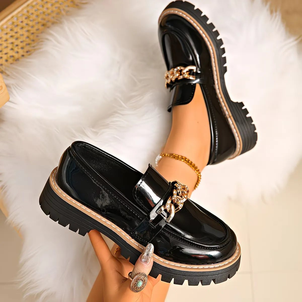 👠✨ Women’s Platform Loafers – Comfort, Style & Confidence All Day ✨👠